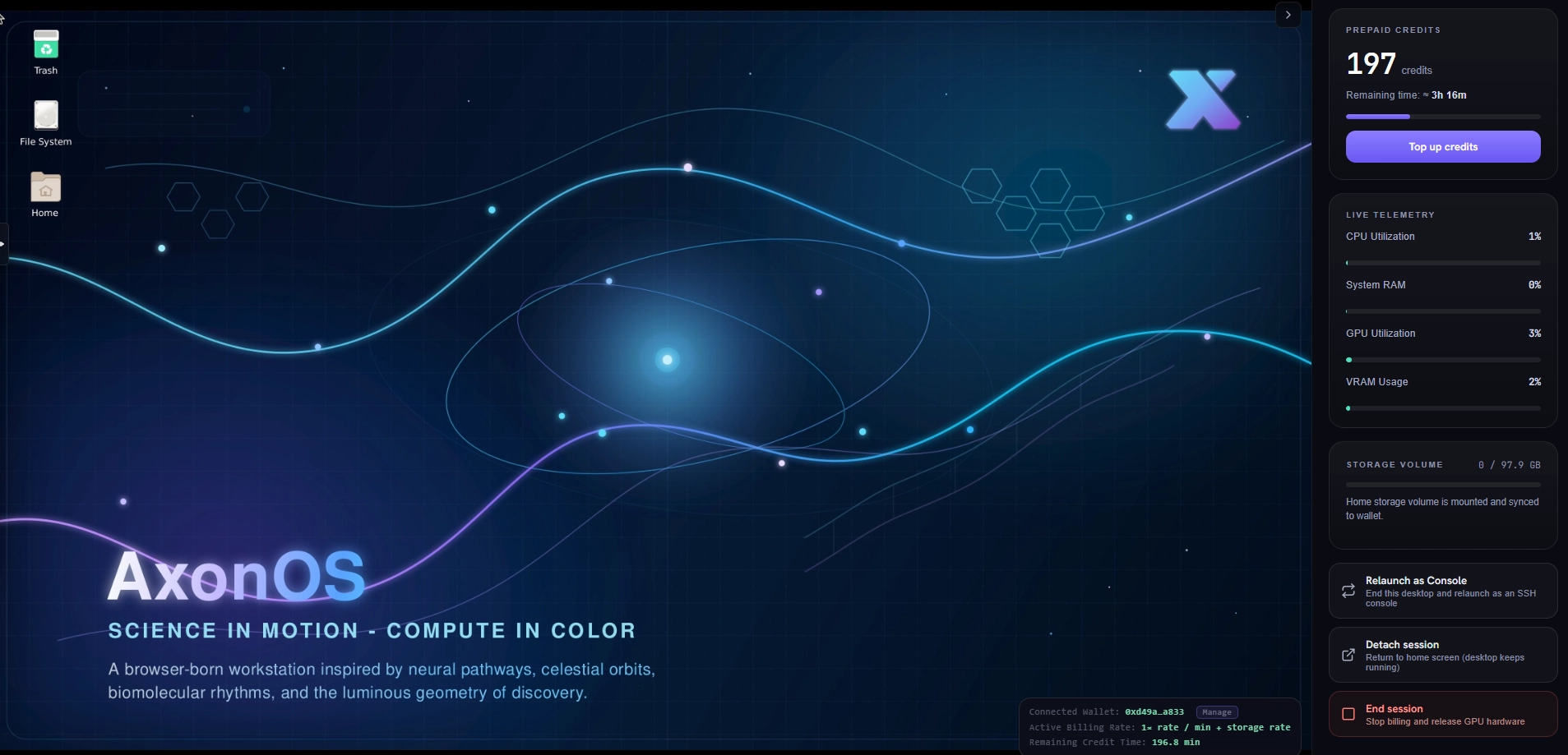 launch your desktop