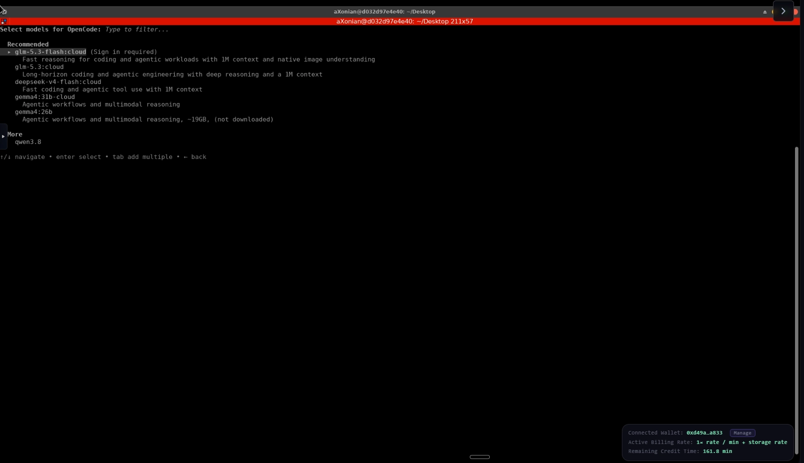 opencode terminal
